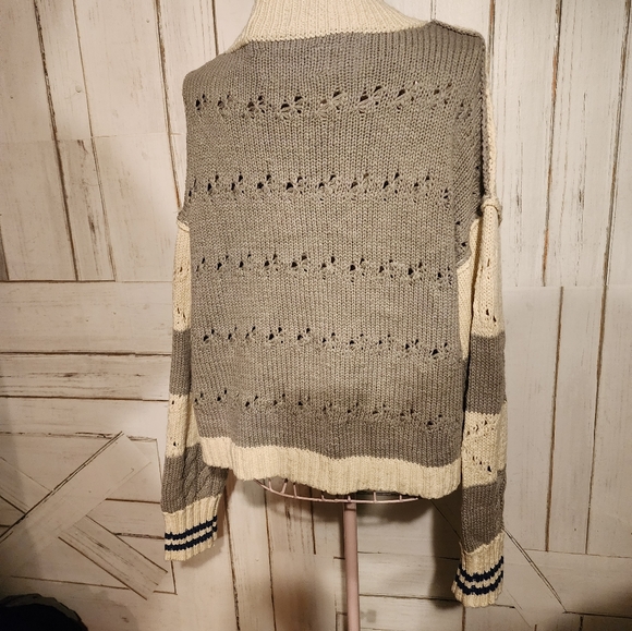 LUCKY DISTRESSED College Sweater - Picture 6 of 6